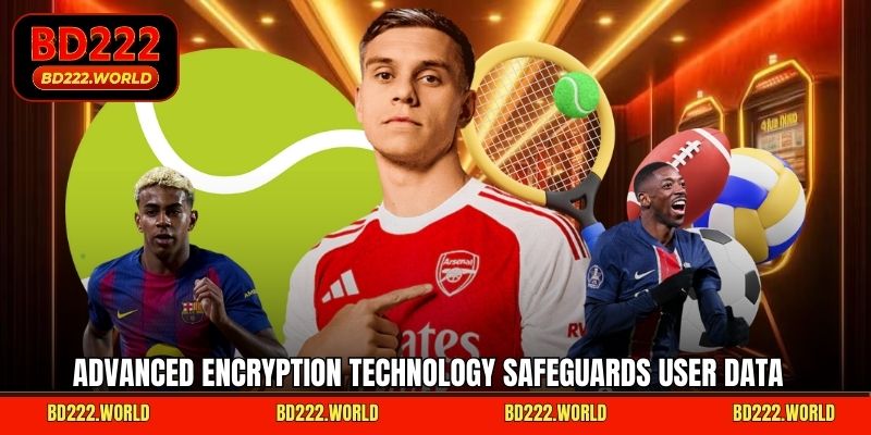 Advanced encryption technology safeguards user data  