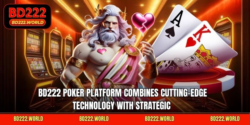 BD222 poker platform combines cutting-edge technology with strategic  