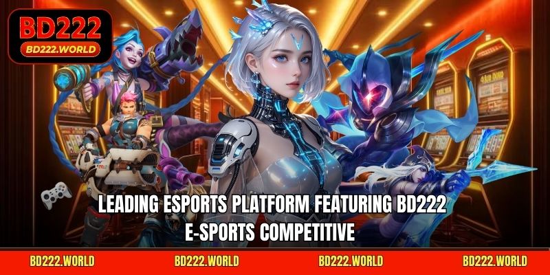 Leading esports platform featuring BD222 e-sports competitive  
