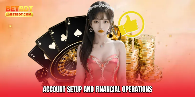 Account Setup and Financial Operations
