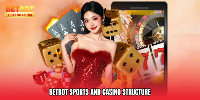 Betbdt Sports and Casino Structure