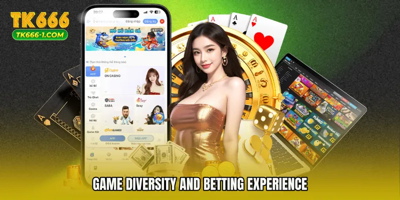Game Diversity and Betting Experience