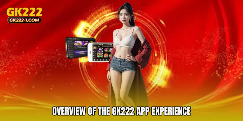 Overview of the GK222 app Experience