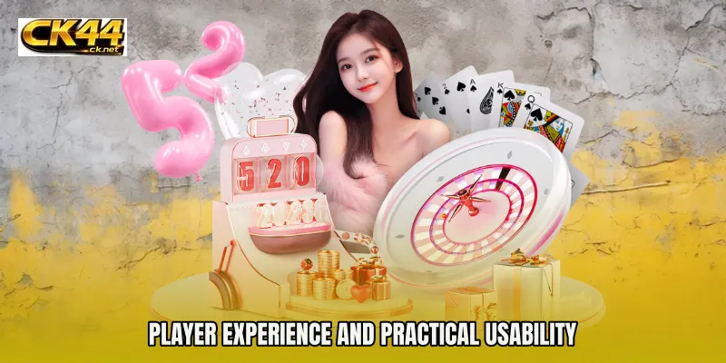 Player Experience and Practical Usability