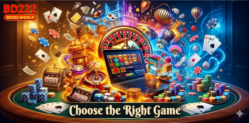 Choose the Right Game 4rabet casino online