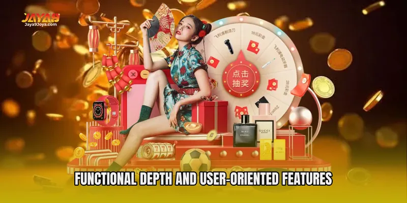 Functional Depth and User-Oriented Features