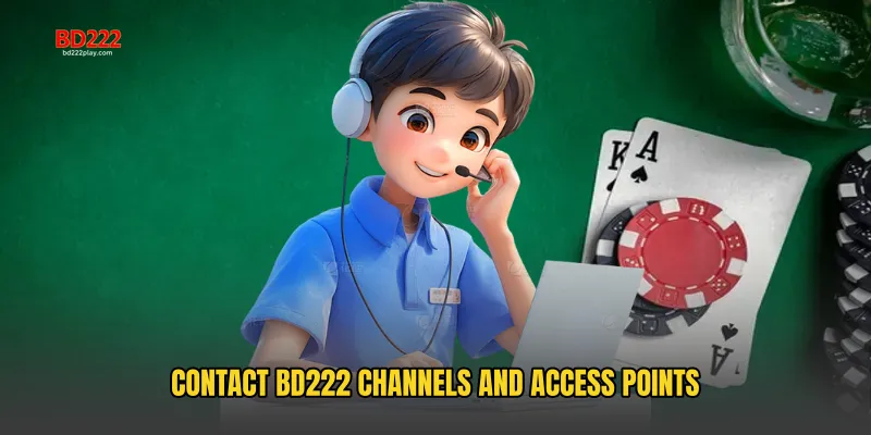 Contact BD222 Channels and Access Points