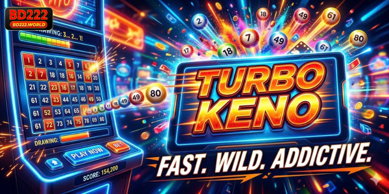 Turbo Keno: Fast. Wild. Addictive.