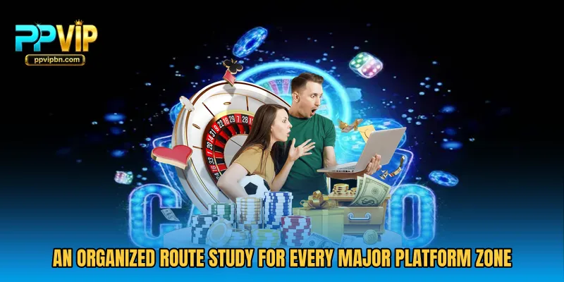 An organized route study for every major platform zone