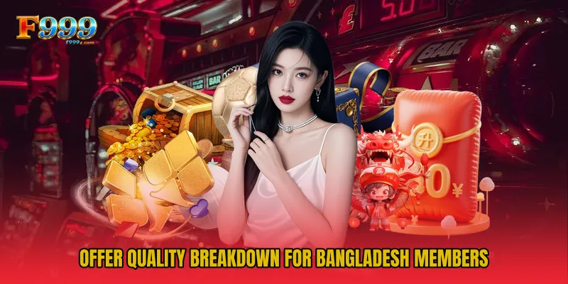 Offer quality breakdown for Bangladesh members