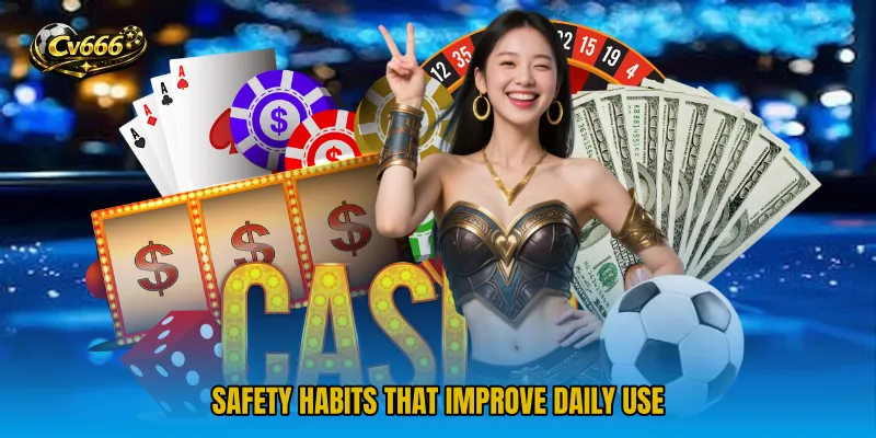 Safety habits that improve daily use